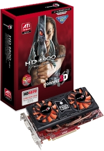 Connect3D - Placa Video Radeon HD 4870 Extreme OC (OC + 4.10%)