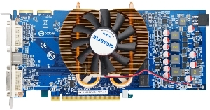 GIGABYTE - Placa Video Radeon HD 4850 1GB (OC + 6%) UD2