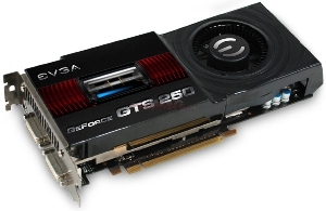 EVGA - Placa Video e-GeForce GTS 250 512MB (OC + 1.22%)