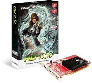 PowerColor - Placa Video Radeon HD 4550 HDMI (nativ)