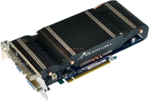 GIGABYTE - Placa Video GeForce 9600 GT Silent Cell 1GB