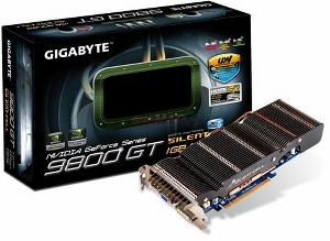 GIGABYTE - Placa Video GeForce 9800 GT Silent Cell