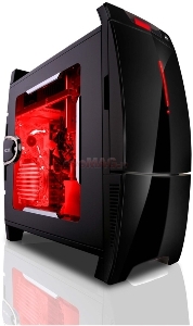 NZXT - Carcasa Lexa BlackLine (Red Theme)