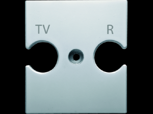 UNIVERSAL SUPPORT - COMBINED Priza OUTLET TV-R - TITANIUM - CHORUS