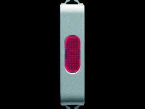 Lampa prezenta tensiune - RED - 1/2 MODULE - TITANIUM - CHORUS