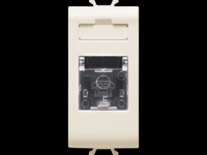 INTERNATIONAL STANDARD TELEPHONE Priza - RJ11 TOOLLESS - 1 MODULE - IVORY - CHORUS