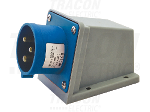 Fisa industriala aparenta TICS-523 32A, 250V, 2P+E, 6h, IP44