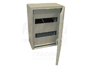 Cutie metalica de distributie-modulara, otel, gri TFE504020M 3×16 mod,H×W×D=500×400×200mm, IP55