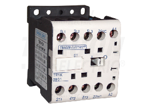 Contactor auxiliar TR1K1204 660V, 50Hz, 12A, 5,5kW, 230V AC, 4×NO