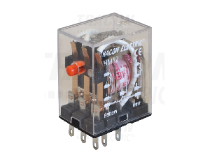 Releu miniaturizat RM12-240AC 230V AC / 3×CO, (3A, 230V AC / 28V DC)