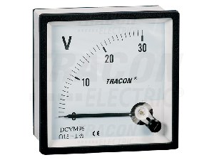 Aparat de baza pt masurarea indirecta a curentului continuu DCVM-96B 96×96mm, DC