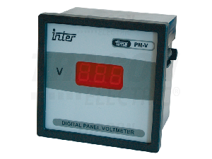 Voltmetru digital direct, monofazat ACVMD-72-500 72×72mm, 500V AC