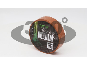 Banda izolatoare, maro B10-15 10m×15mm, PVC, 0-90°C, 40kV/mm