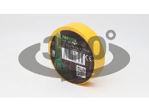 Banda izolatoare, galbena S20 20m×18mm, PVC, 0-90°C, 40kV/mm