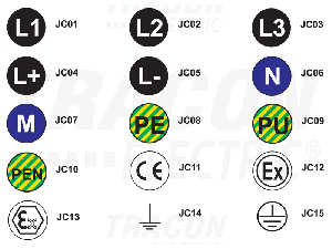 Eticheta autoadeziva, L1 JC01 d=20 mm