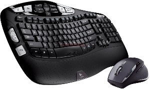 Logitech - Kit T&M Cordless Desktop Wave Pro