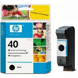 HP - Cartus cerneala HP 40 (Negru)