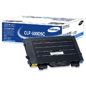 SAMSUNG - Toner CLP-500D5C (Cyan)