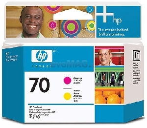 HP - Cap printare HP 70 (Magenta / Galben)