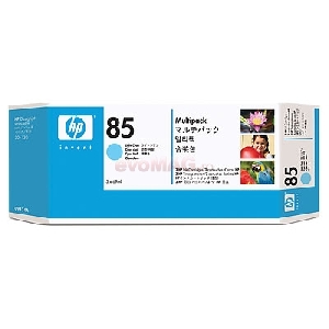 HP - Cartus cerneala HP 85 (Cyan deschis - 3 cartuse)