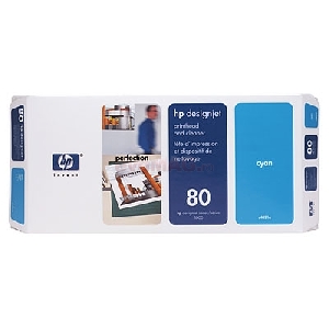 HP - Cap printare HP 80 (Cyan)