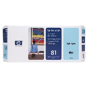 HP - Cap printare HP 81 (Cyan deschis)