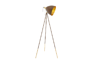 Lampa pardoseala CHESTER 1 ruginiu, gold 220-240V,50/60Hz