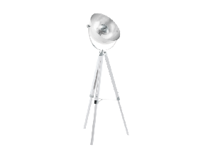 Lampa pardoseala COVALEDA alb, chrome, silver 220-240V,50/60Hz