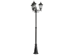 Lampa pardoseala NAVEDO negru, silver-patina 220-240V,50/60Hz IP44