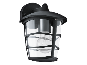 Lampa perete ALORIA negru 220-240V,50/60Hz IP44