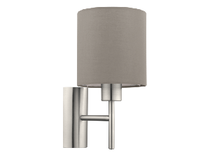 Lampa perete PASTERI satin nickel 220-240V,50/60Hz