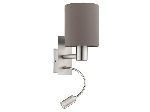 Lampa perete PASTERI satin nickel 220-240V,50/60Hz