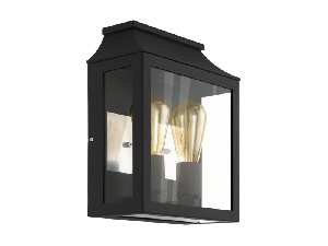 Lampa perete SONCINO negru 220-240V,50/60Hz IP44