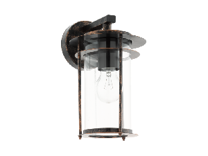 Lampa perete VALDEO copper-coloured antique 220-240V,50/60Hz IP44