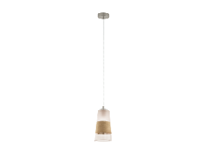 Lampa suspendata BURNHAM satin nickel 220-240V,50/60Hz