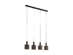 Lampa suspendata CONCESSA 1 dark brown 220-240V,50/60Hz