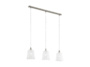 Lampa suspendata HAMBLETON satin nickel 220-240V,50/60Hz