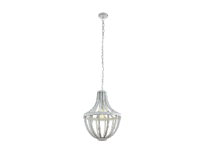 Lampa suspendata KINROSS 1 alb-antique 220-240V,50/60Hz