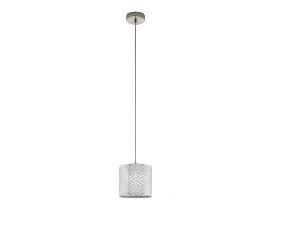 Lampa suspendata LEAMINGTON 1 satin nickel, chrome 220-240V,50/60Hz