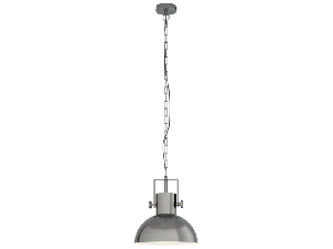 Lampa suspendata LUBENHAM 1 nickel-antique, creme 220-240V,50/60Hz