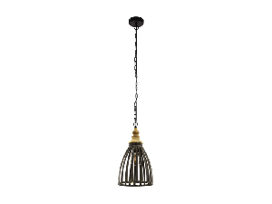 Lampa suspendata OLDCASTLE negru, brown 220-240V,50/60Hz