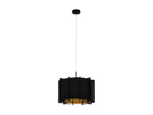 Lampa suspendata PINETA negru 220-240V,50/60Hz