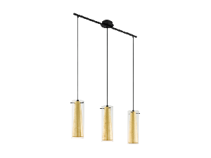 Lampa suspendata PINTO GOLD negru 220-240V,50/60Hz