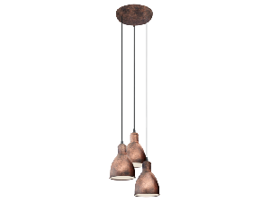 Lampa suspendata PRIDDY 1 copper-coloured antique 220-240V,50/60Hz IP20