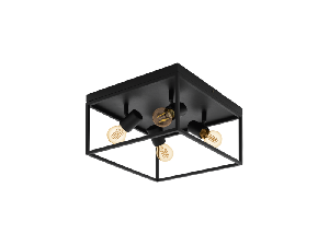 Lampa tavan SILENTINA negru 220-240V,50/60Hz