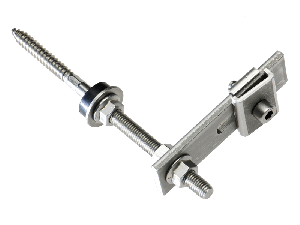 Surub suspendare M10x180 inox, preasamblat, TUeV