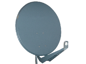 Antena satelit 100cm/95cm,Al,>40dB,sup.dubl.LNB incl.,antrac