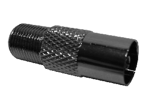 Coax Adapter F-female to IEC-female