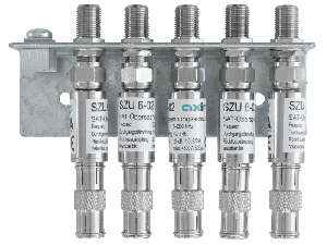 Descarcator 5 cai cu prot. supratensiuni, QEW 513-06