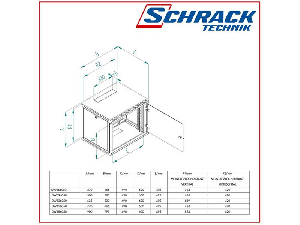 Dulap cablare structurata MONOBLOCK 19\